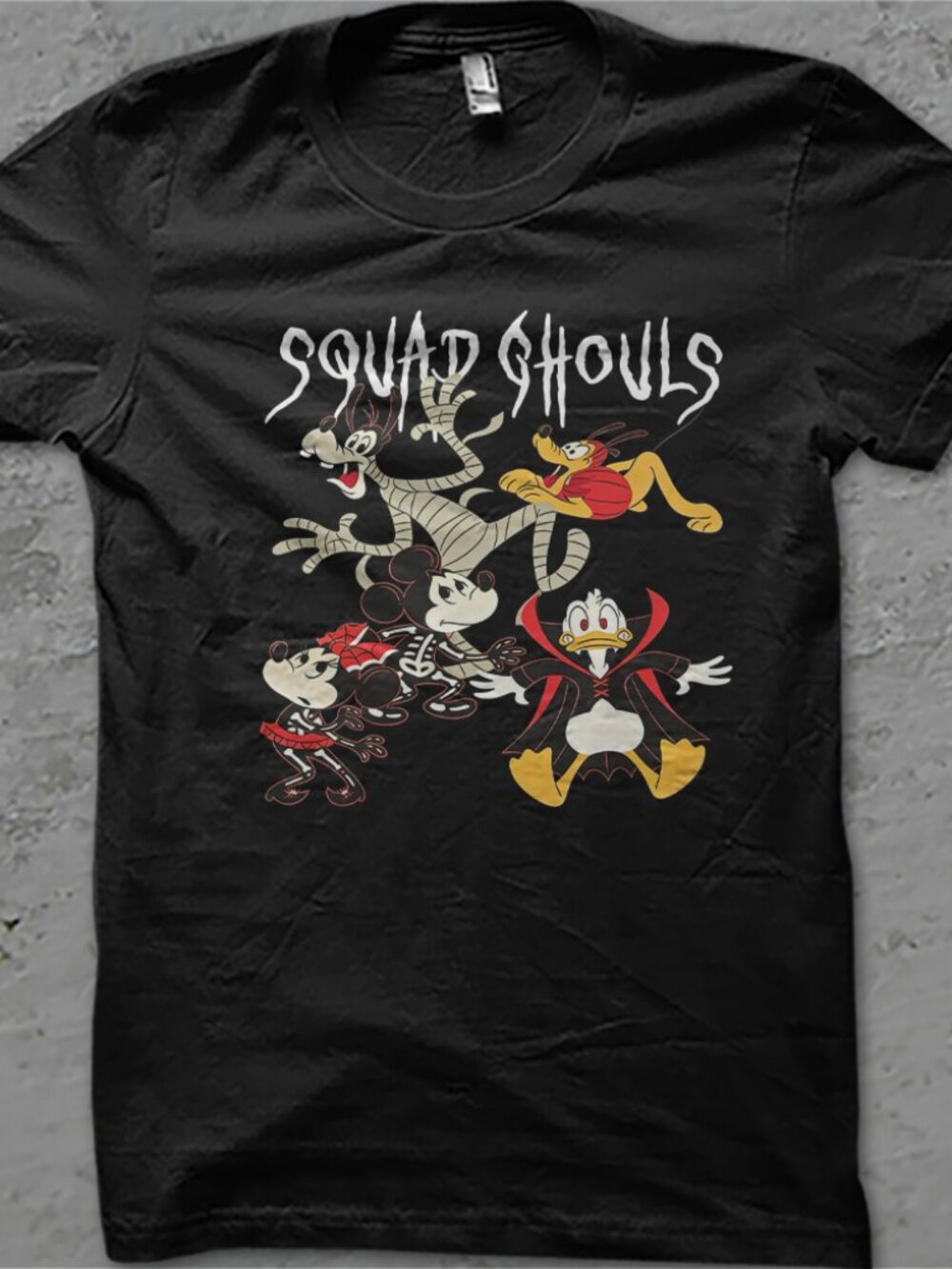 Mickey Mouse And Friends Halloween T Shirt, Halloween Disney Family Shirt Tee